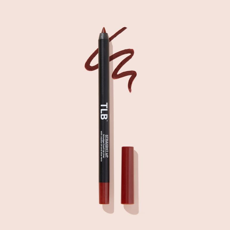 The Lip Bar, Straight Line Creamy Lipliner, Matte, Nourishing Cosmetic - 1 Pack Eyeliner Makeup Pigment Aloe