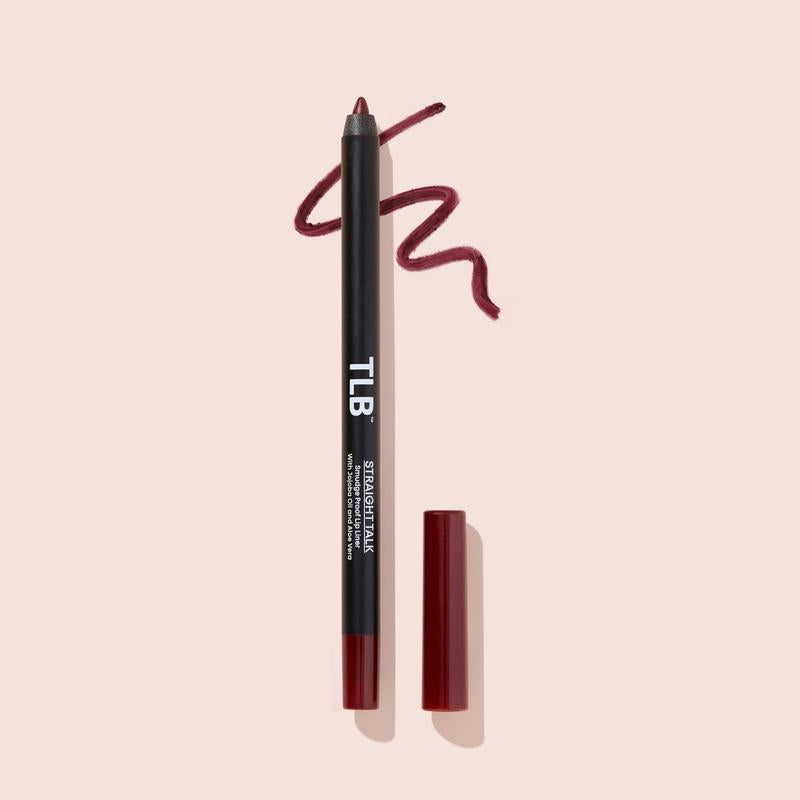 The Lip Bar, Straight Line Creamy Lipliner, Matte, Nourishing Cosmetic - 1 Pack Eyeliner Makeup Pigment Aloe